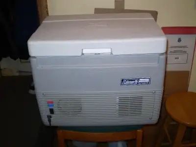COLEMAN CHEST COOLER 12 VOLT OLDER MODEL-WORKS FINE, View more