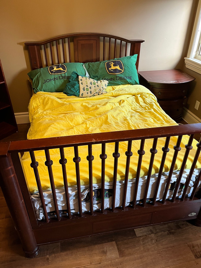 Kids Bedroom Suite (Crib, Toddler Bed, Bed, Dresser, Side Table) in Cribs in Calgary - Image 2