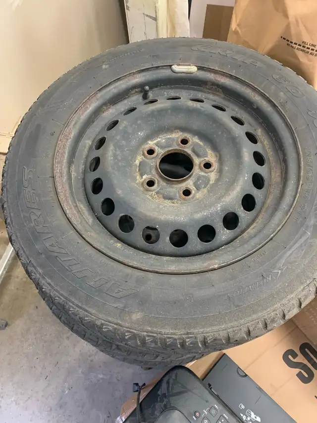 Rims, Steel,  Honda Civic 15" in Tires & Rims in Bedford - Image 2