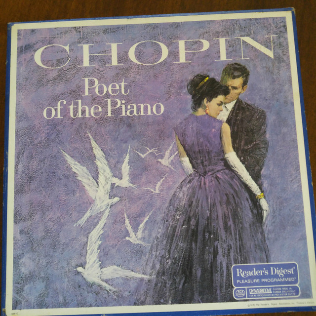 Chopin, Poet Of The Piano. 4 LP Record set. vintage. in Arts & Collectibles in Cole Harbour