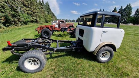 1957 Jeep FC170 Forward Control Project Truck in Classic Cars in Edmonton - Image 3