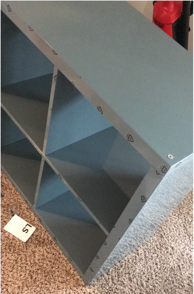 KALLAX - Shelf unit, blue, 77x77 cm (30 1/8x30 1/8 "), View more