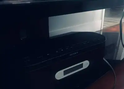 Sony speaker alarm clock system, View more
