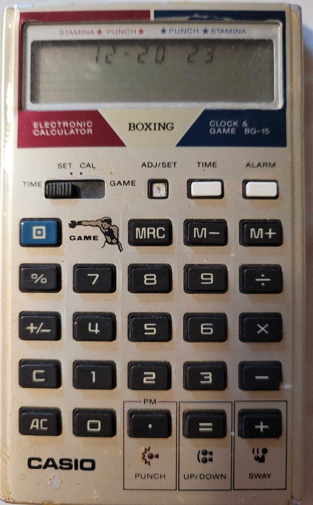 Casio BG-15 Boxing Calculator  in General Electronics in Moncton