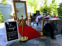 Photo Booth Rental 220$ Special - Mirror Photo Booth $100 OFF