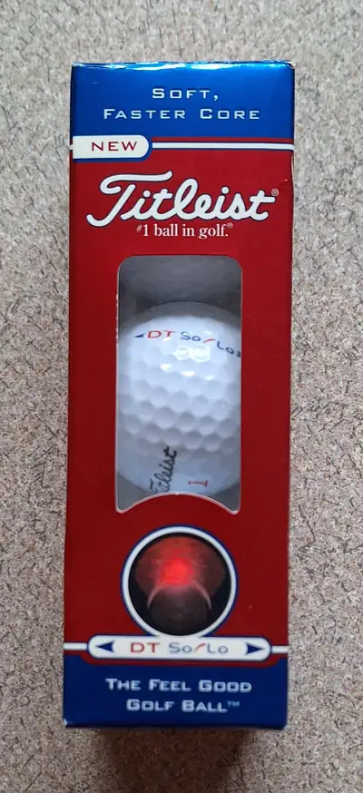 Titleist DT Golf Balls - One Sleeve - Brand New, View more