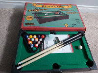 Mini Table Billiards Game. Magnetic Dart Board