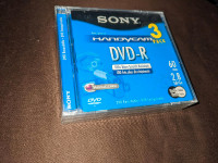 Sony 3-Pack Mini 8cm DVD-R Double Sided