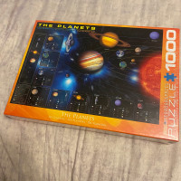 NEW! Puzzle The Planets 1000-Piece EuroGraphics