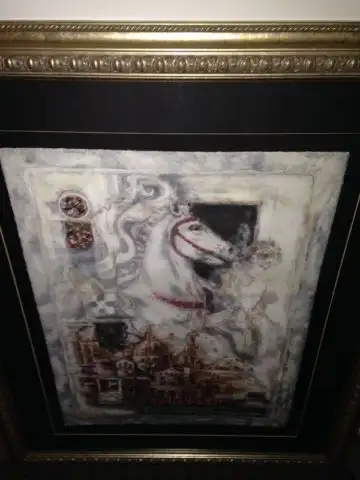 FLORENTINE HORSES 40x32 inch Description: This limited edition seriolithograph by British artist Pet...