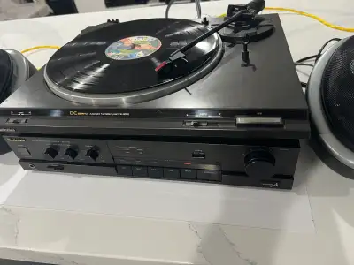 technics SU-700 amplifier & turntable SL-BD20  set, View more
