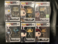 SOLD Set of 6 Gears of War Funko Pop Vinyl Figures $160 OBO