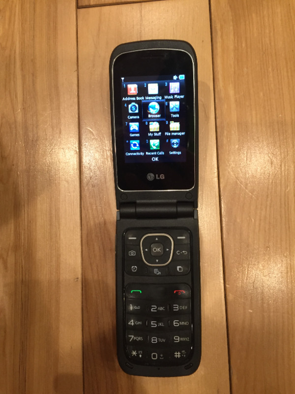 LG FLIP PHONEA341-Like New in Cell Phones in St. Catharines