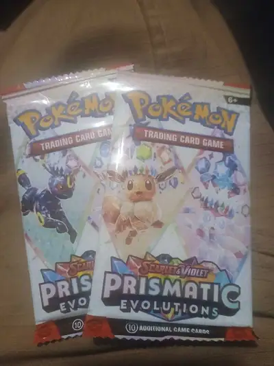 pokemon prismatic evolution packs will take paypal, View more
