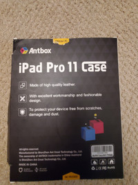 Antbox iPad Pro 11 case, brand new in box