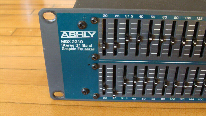 Used, Ashly 2310 31 Band Stereo Graphic Equalizer EQ for sale  