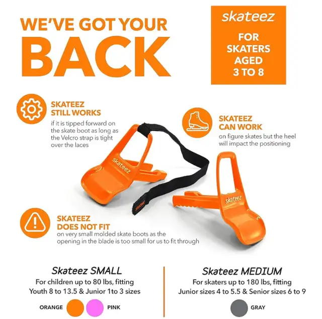 Skateez Skate Trainers for Ice Skates, for Kids, Toddlers, Youth in Skates & Blades in City of Toronto - Image 5