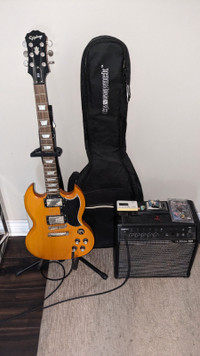 Epiphone SG electric guitar for sale.