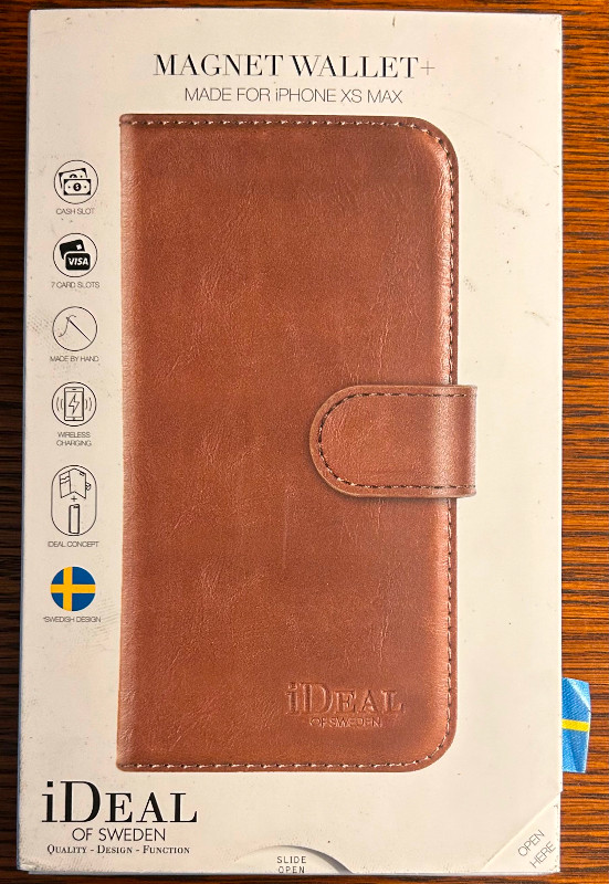 Magnet Wallet for iPhone XS Max by iDeal of Sweden in Cell Phone Accessories in City of Halifax