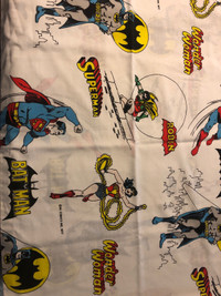 Vintage DC Comics Bedsheet Set