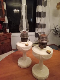 Aladdin Antique oil lamps