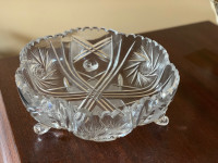 Crystal dish