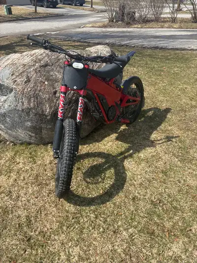 Bike has 2694 kilometres on it in very good condition