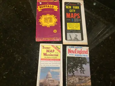 Vintage US Road Maps, View more