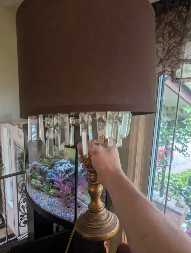 Crystal Table Lamp in Indoor Lighting & Fans in Kitchener / Waterloo - Image 3