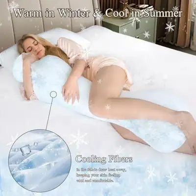 Cooling Memory Foam Body Pillow for Adults, Soft Hugging Pillow,, View more