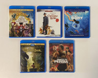Disney / Kids Blu-ray + DVD Movies (Like New)