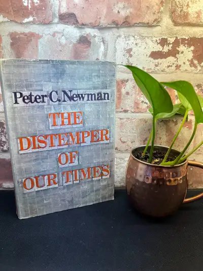 I believe this to be a first edition . 1968 book discussing Canadian politics. Hard cover I have a c...