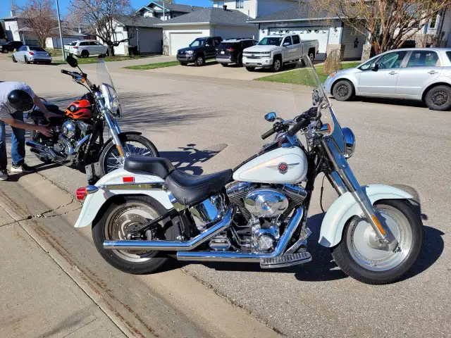 2002 HARLEY DAVIDSON FAT BOY in Street, Cruisers & Choppers in Edmonton - Image 4