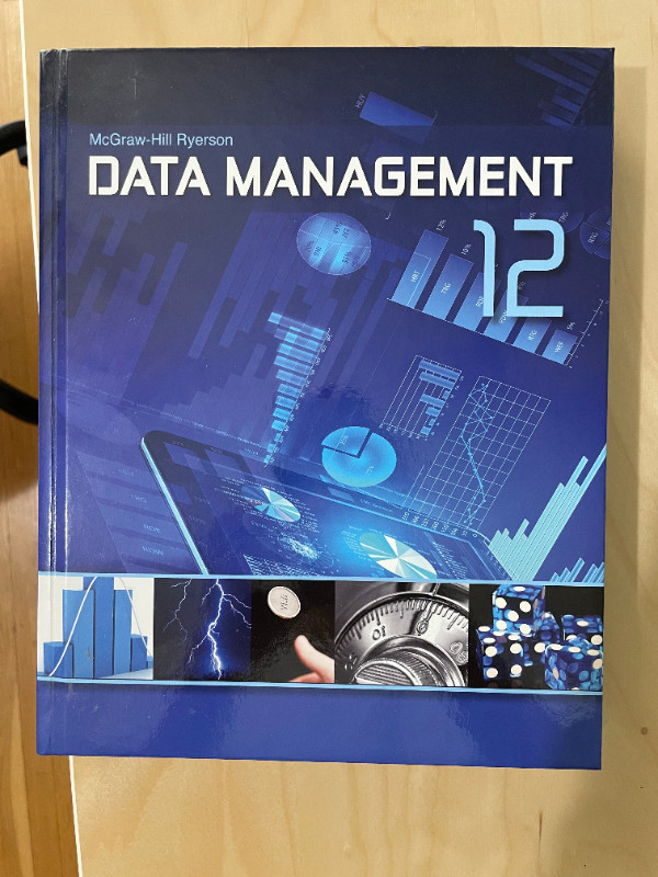 High School Grade 12 Data Management Textbook in Textbooks in City of Toronto