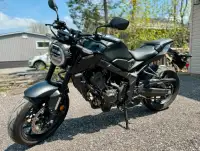 2023 Honda CB650R Motorcycle - Matte Gunpowder Black Metallic