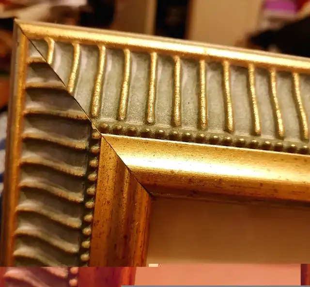 SOLID WOOD GOLD FRME PICTURE587819999875584001