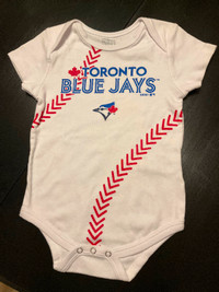 NEW Baby Blue Jays Baseball Onesie-18m