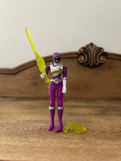 Power Rangers Dino Super Charge DINO DRIVE PURPLE RANGER 5" Figure