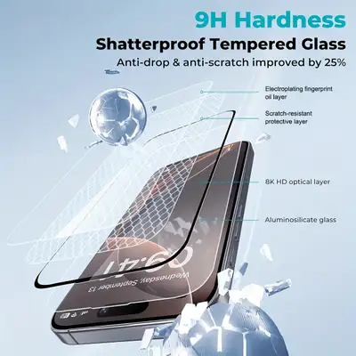 Screen Protector - iPhone 17 / Pro / Pro Max / Air, View more