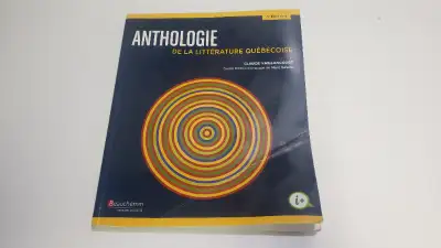 Anthologie de la littérature québécoise 3e édition, View more