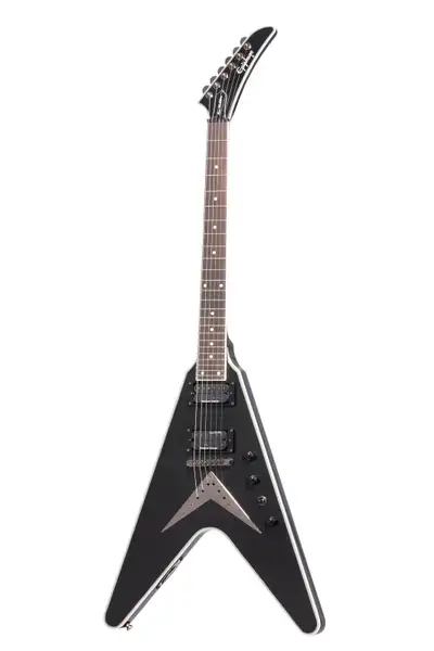 NEW Epiphone Dave Mustaine Flying V Custom - Black Metallic, View more