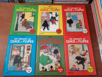 Quick et Flupke Bandes dessinées BD Lot complet 6 recueils 
