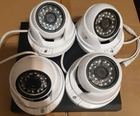 Kit de 4 cameras avec enregistreurs HD  Dahua 160$