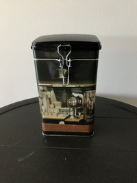 Boîte à café en aluminium avec fermeture solide