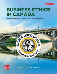 Business Ethics In Canada 6E + Connect Sexty 9781265849368