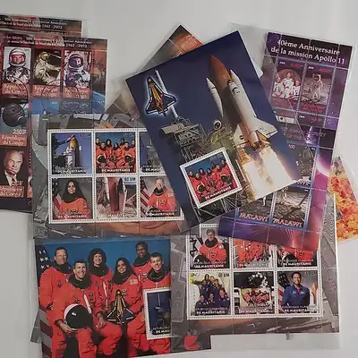 Space exploration stamp sets, View more