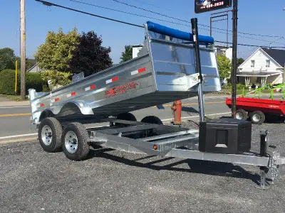 Fabrication/réparation/entretien de remorque galvaniser: plateformes, dompeurs/dumper, trailers, uti...