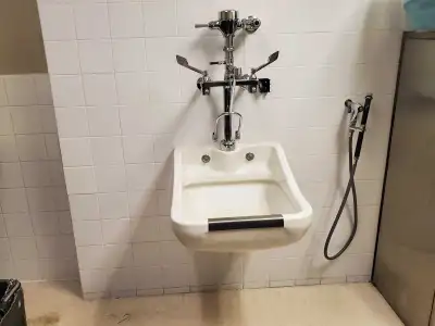 I am selling two of these medical hopper sinks. They were used for cleaning medical equipment. I per...