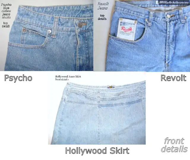 Jeans Shorts Psycho 9 pants, Revolt 33 pants, Hollywood skirt 34 in Women's - Bottoms in City of Toronto - Image 5