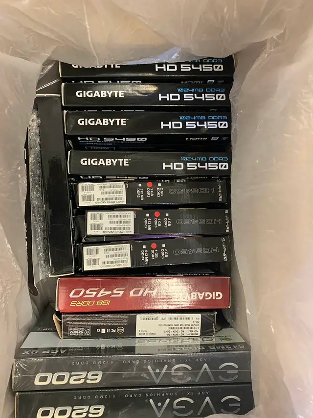 Box of Computer Memory Cards + | Laptop Accessories | City of Toronto ...